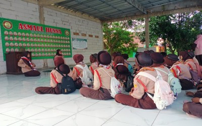 Kwaran Terisi Lakukan Monev, Pramuka MTsN 11 Indramayu Siap Jadi Gudep Unggul