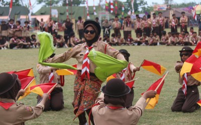 MTsN 11 Indramayu Ikut Meriahkan Lomba Tingkat 2 Kwarran Terisi  2022
